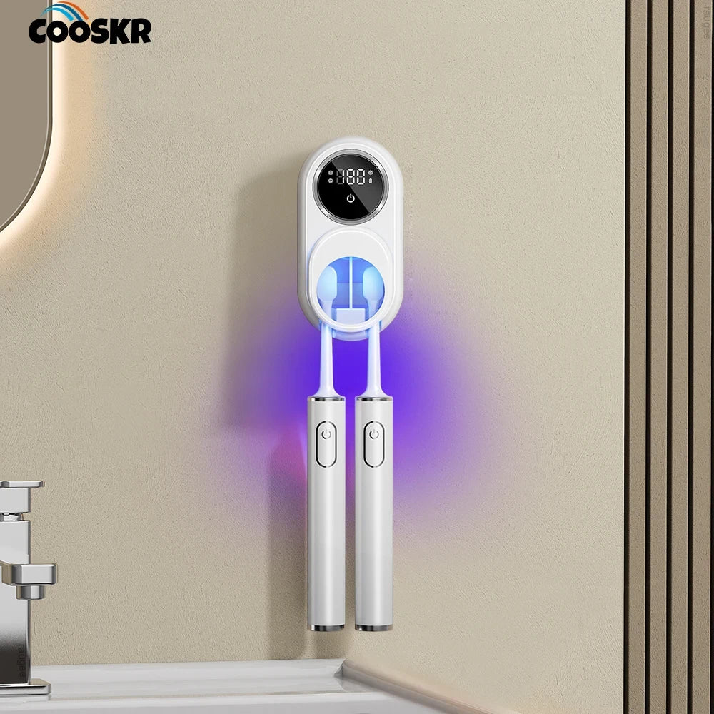 UV Toothbrush Sanitizer Holder